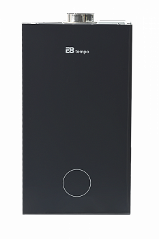 Газовый настенный котел E8 tempo GHA32V стеклянная панель серый графит
