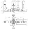 комплект_bossini_apice_смеситель_для_ванны__встраиваемый__однорычажный__с_ручным_душем_slim_и_шлангом_1500_мм___черный_матовый___встраиваемая_часть__z